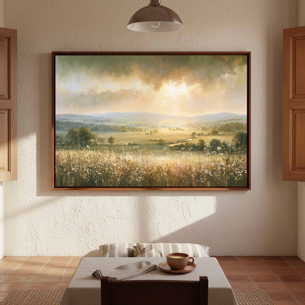 Countryside River Valley