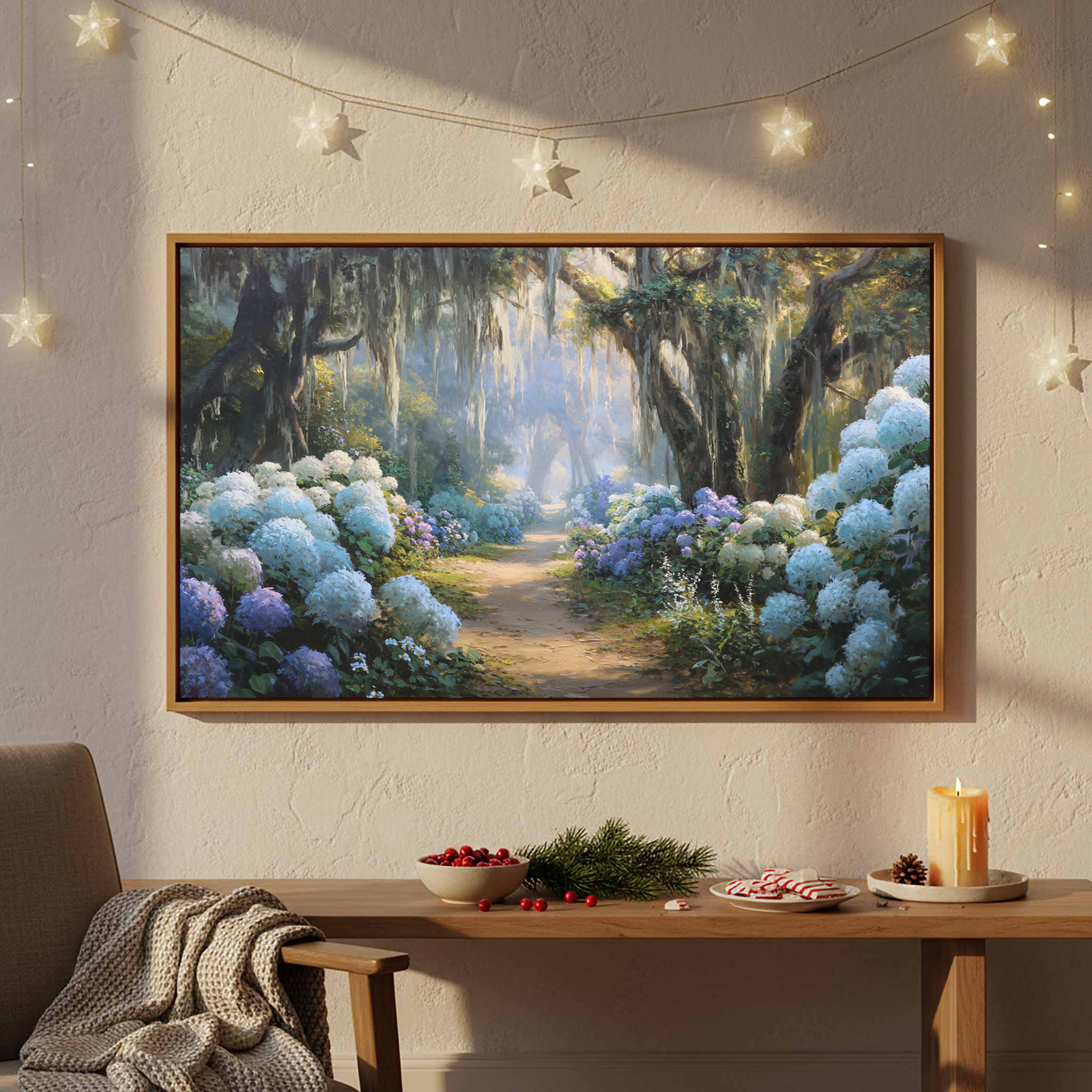 Hydrangea Garden Path - Image 3