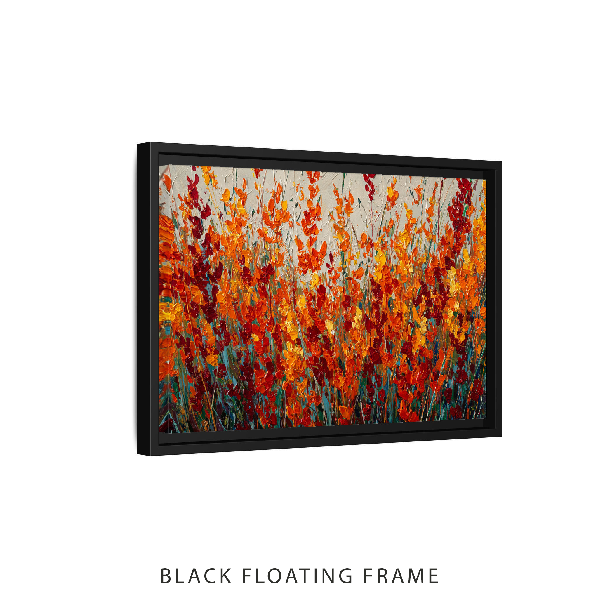 Fiery Wildflower Field - Image 8