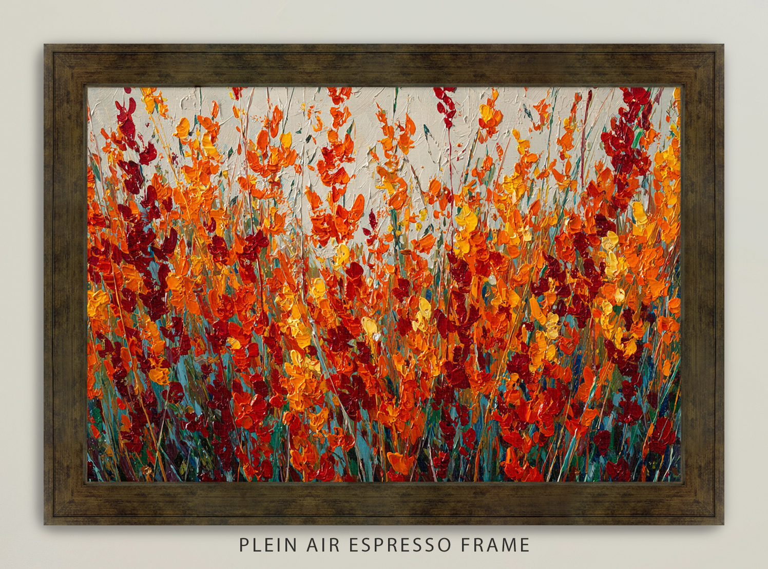 Fiery Wildflower Field - Image 12