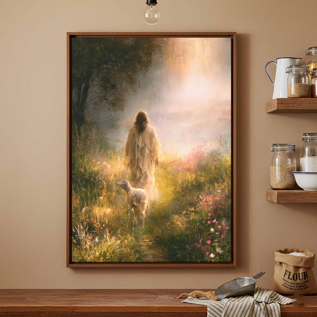 Jesus and the Lamb