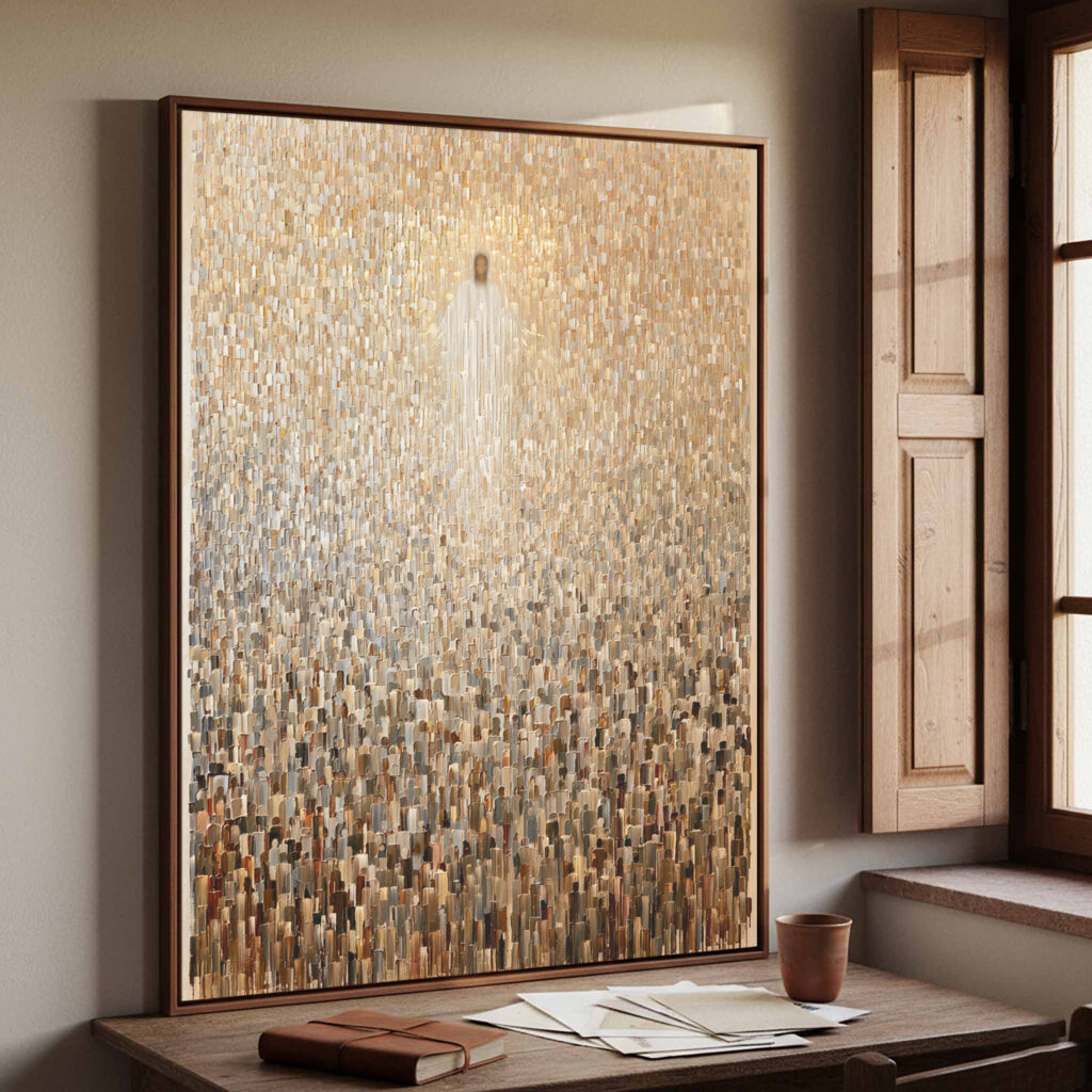 Christ Among the Crowd