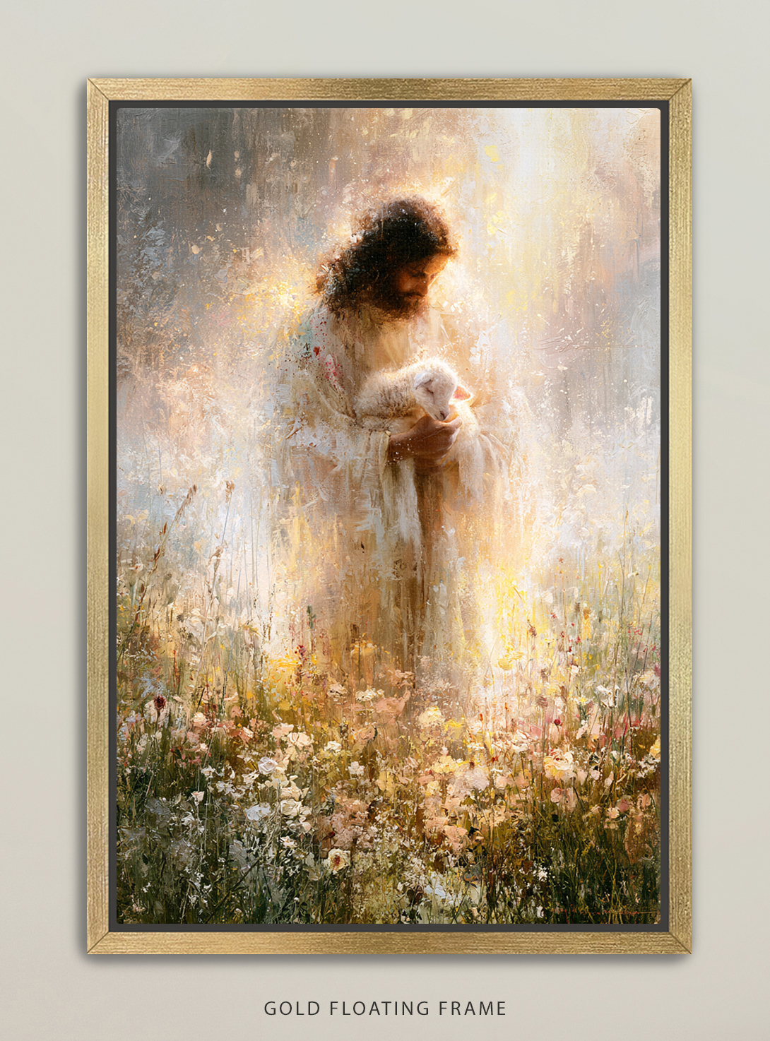 The Good Shepherd in the Meadow - Image 5