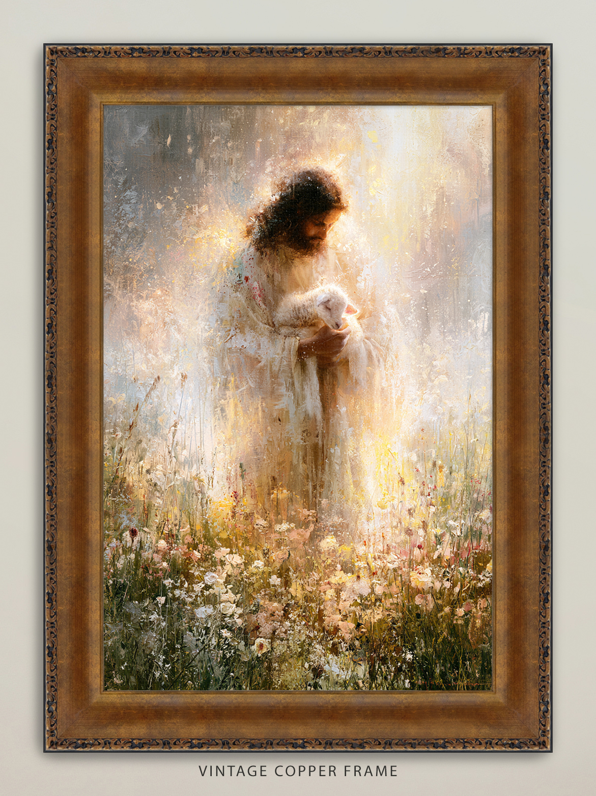 The Good Shepherd in the Meadow - Image 10