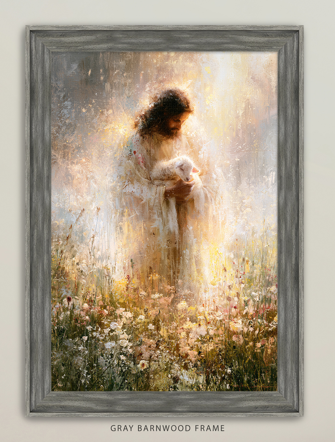 The Good Shepherd in the Meadow - Image 11