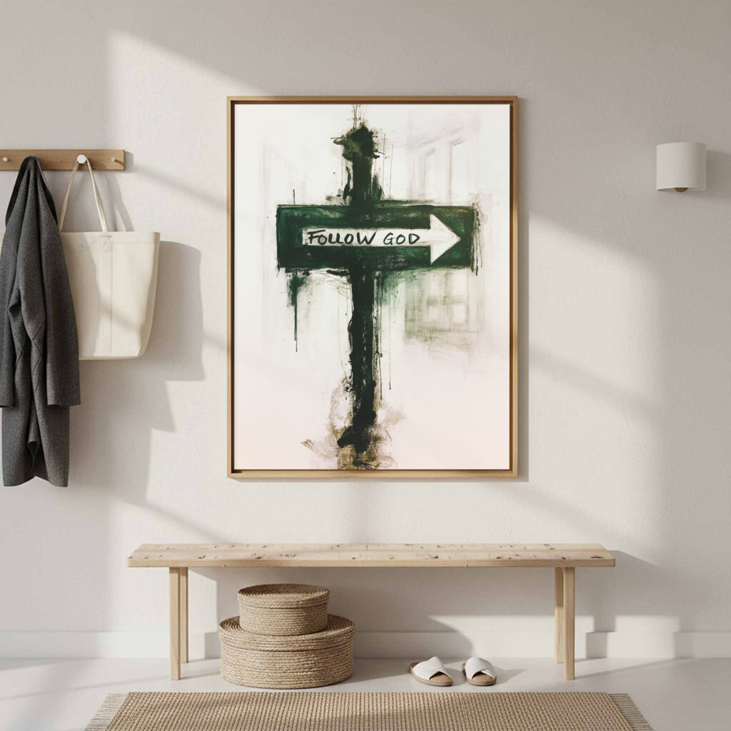 Follow God Signpost