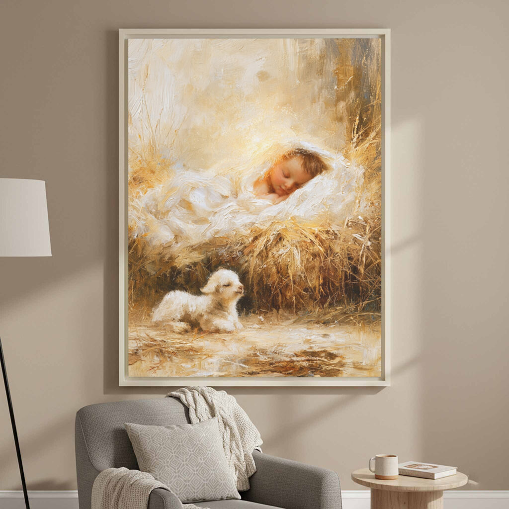 The Christ Child and the Lamb
