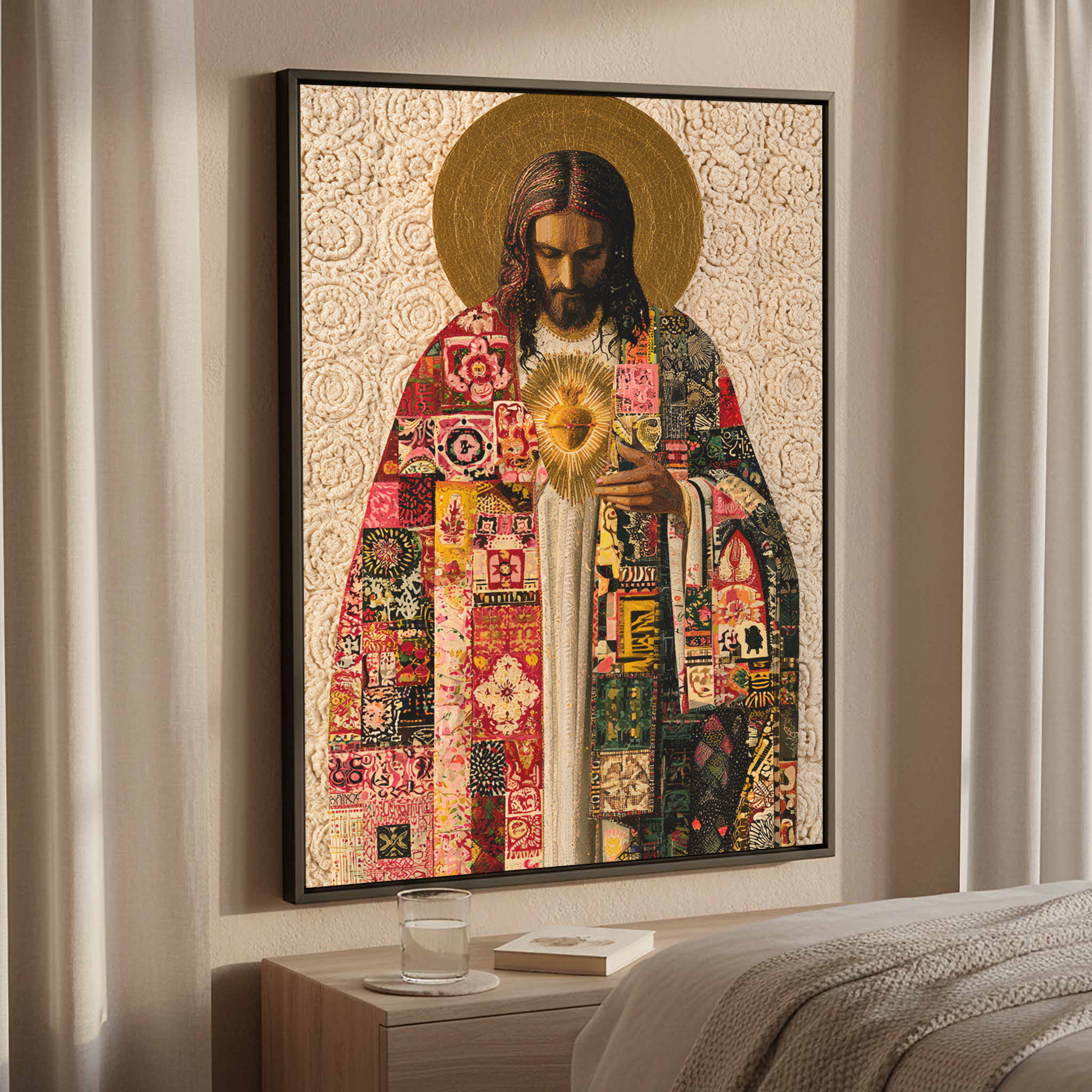 Sacred Heart in Patchwork - Image 3