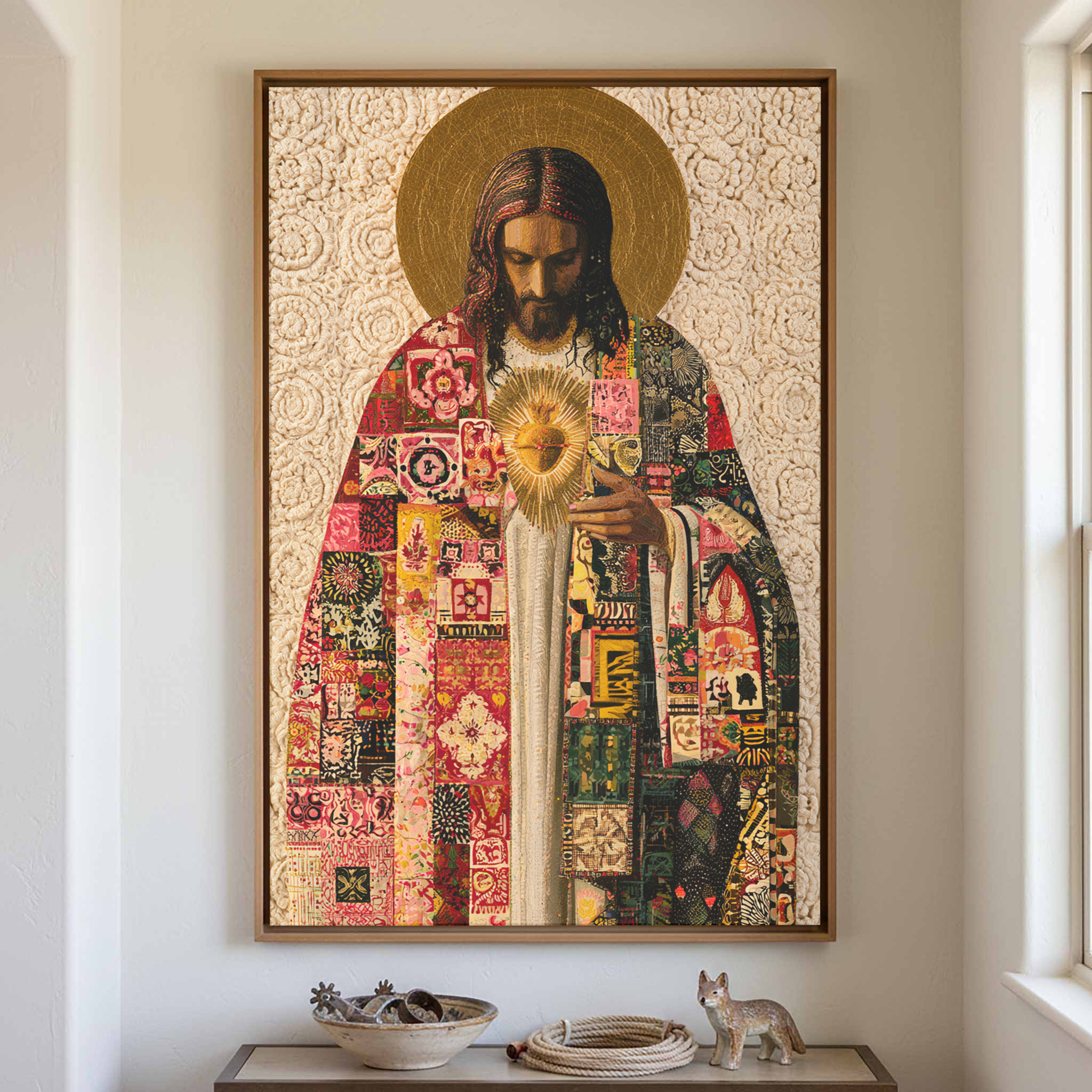 Sacred Heart in Patchwork - Image 4