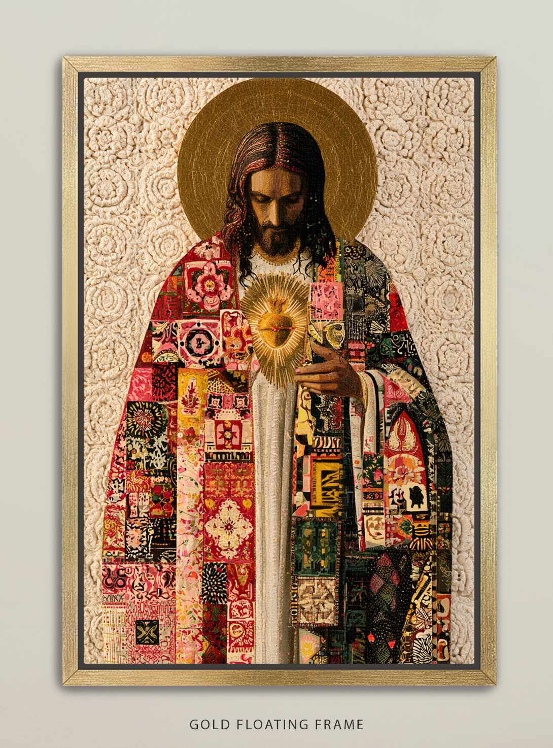 Sacred Heart in Patchwork - Image 5