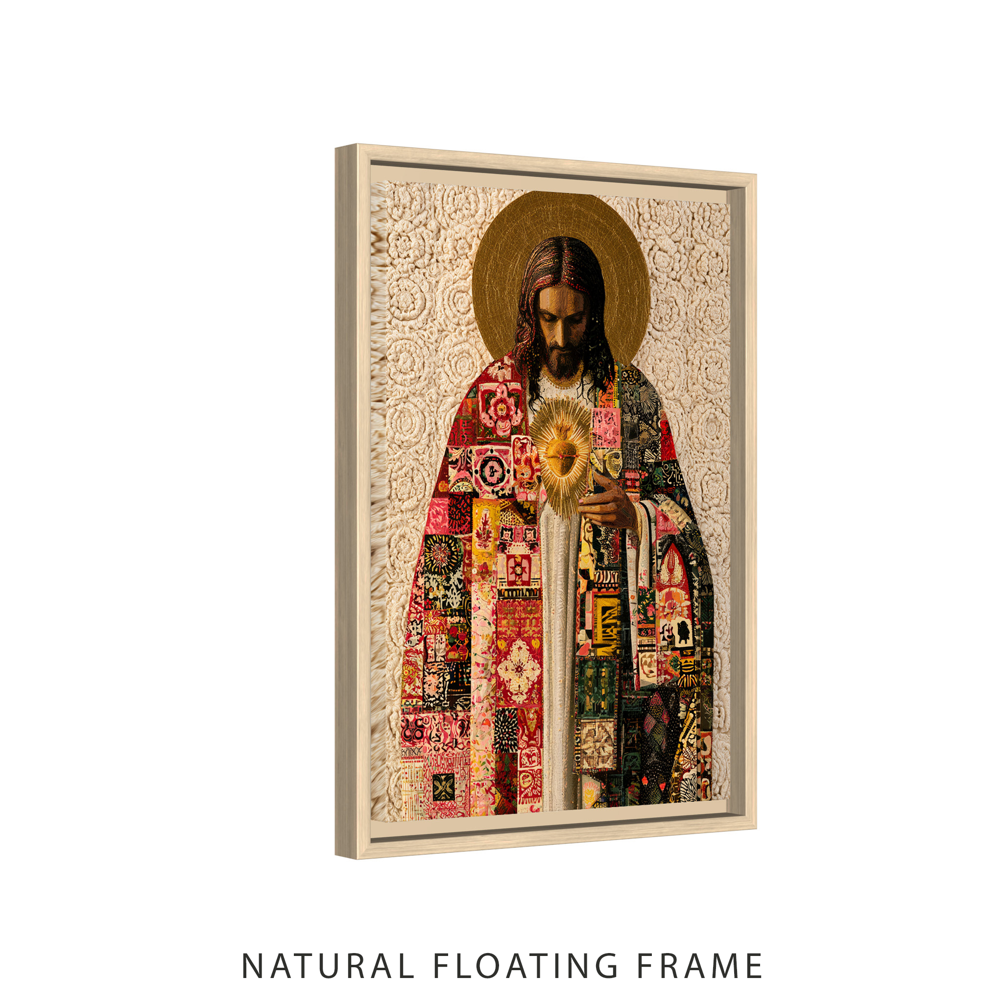 Sacred Heart in Patchwork - Image 6