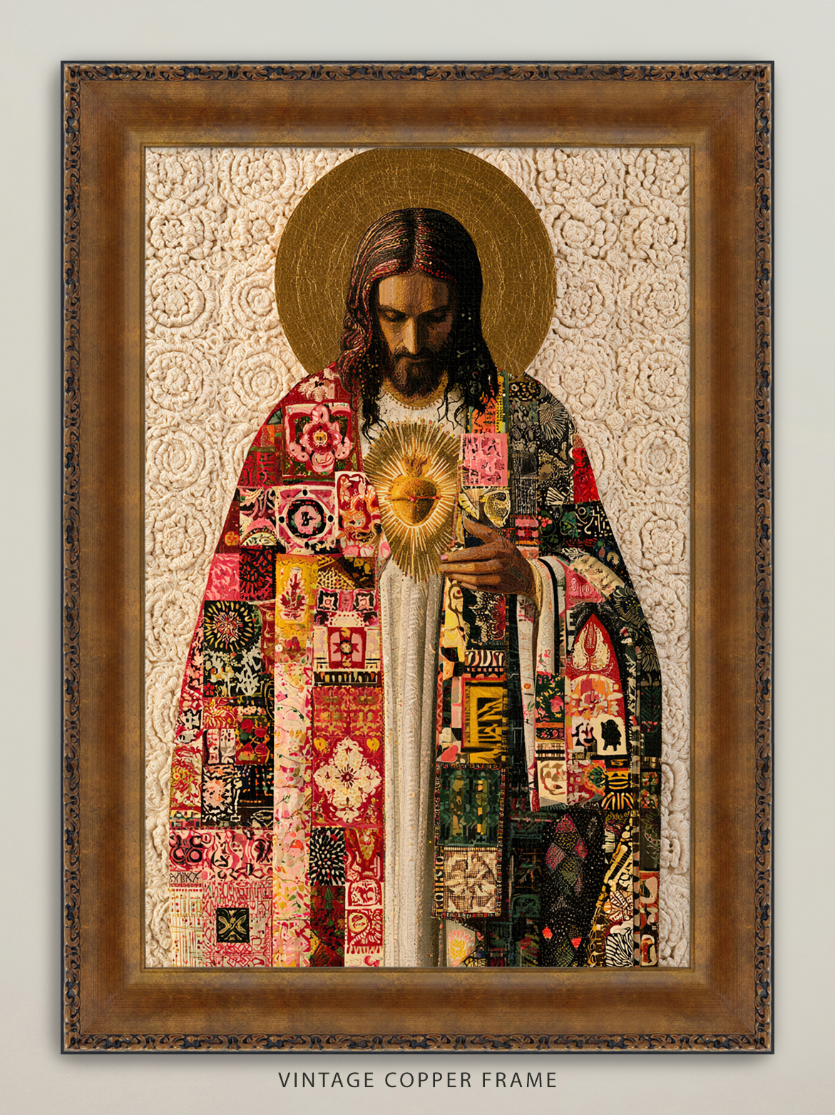 Sacred Heart in Patchwork - Image 10