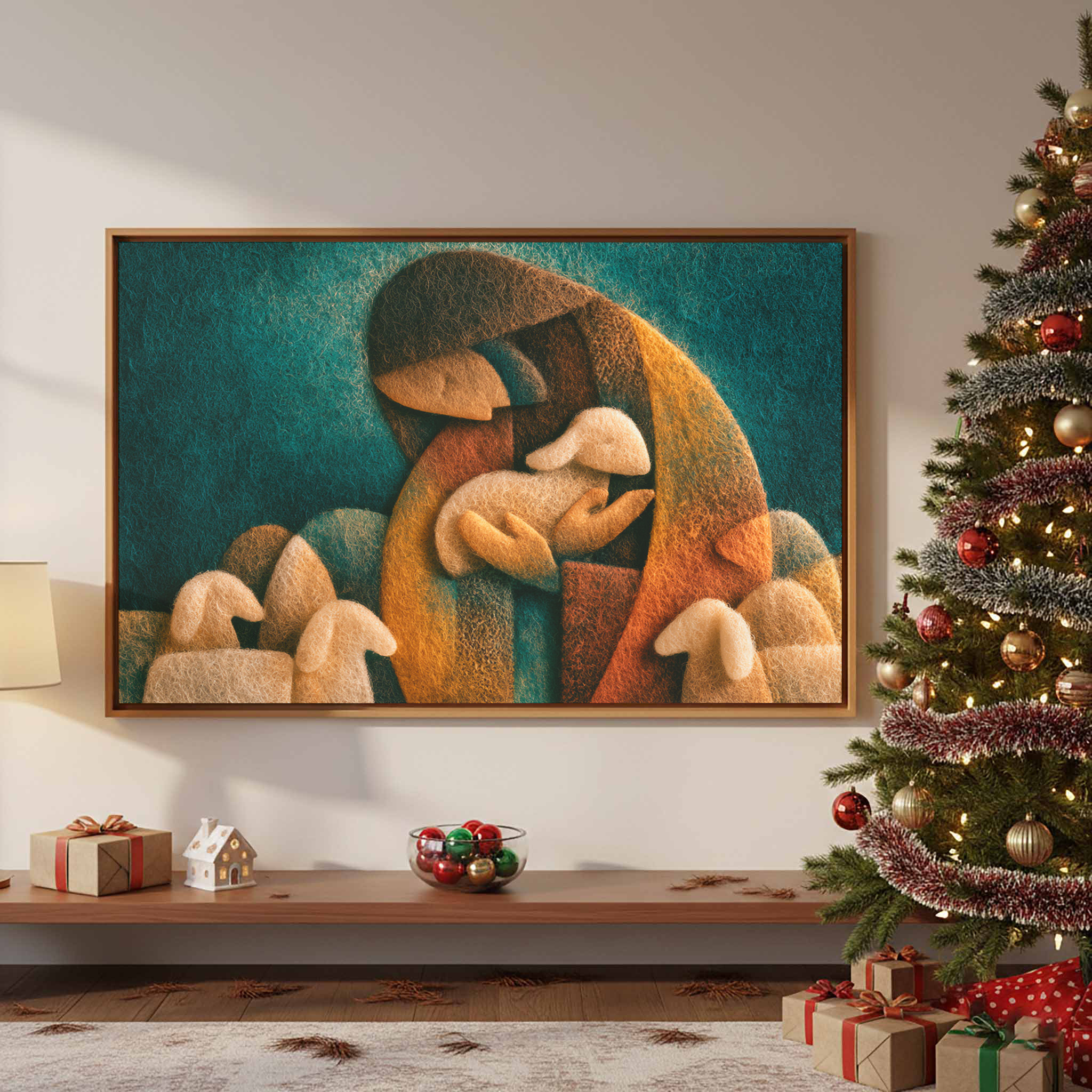 Wool Felt Shepherd - Image 2