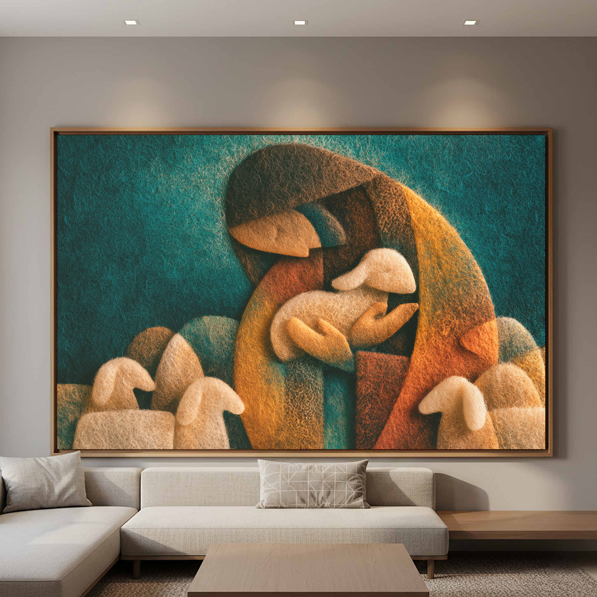 Wool Felt Shepherd - Image 3