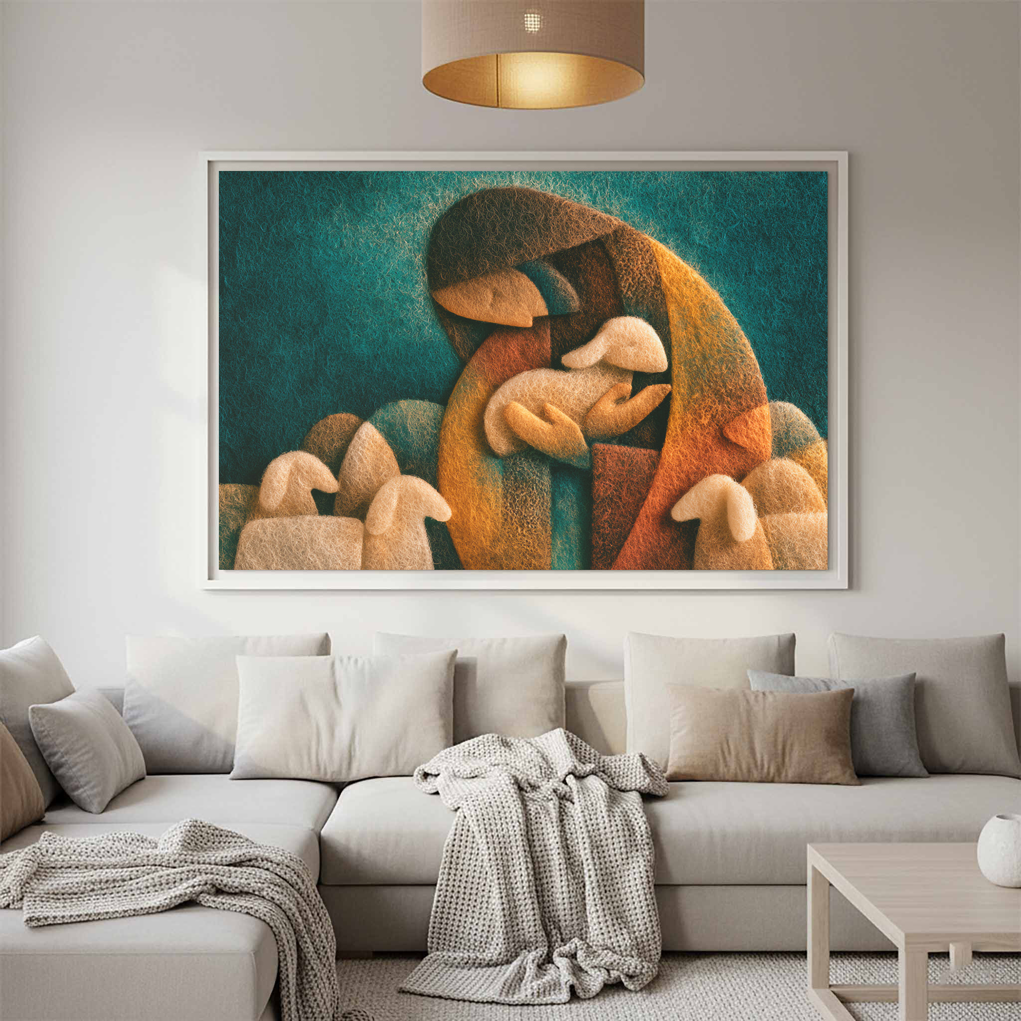 Wool Felt Shepherd - Image 4