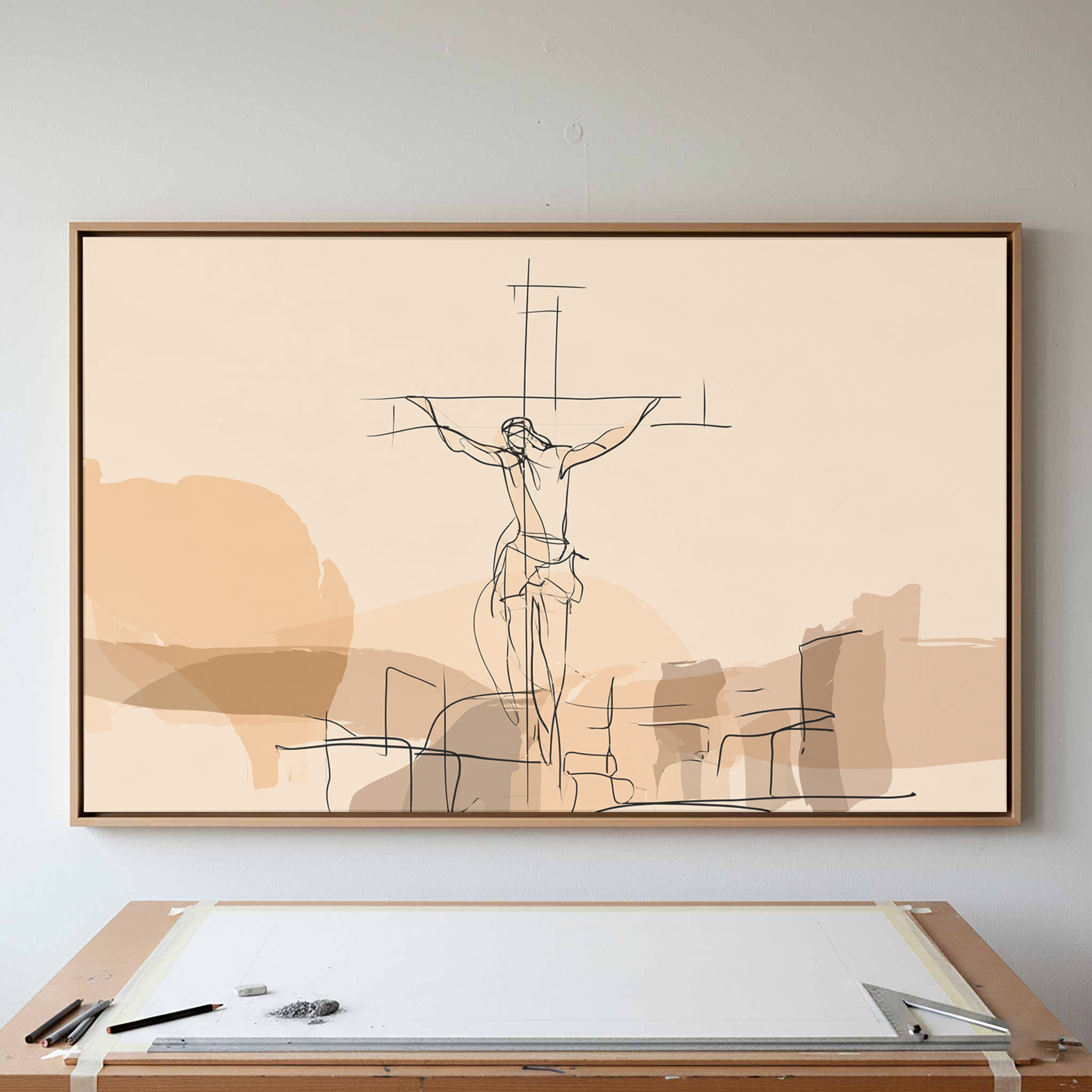 Line Drawn Calvary - Image 2